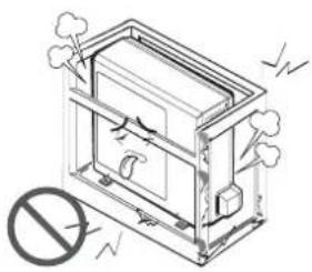 LG HSNC076QMA0 - Do not install the product on a defective installation stand. - 1