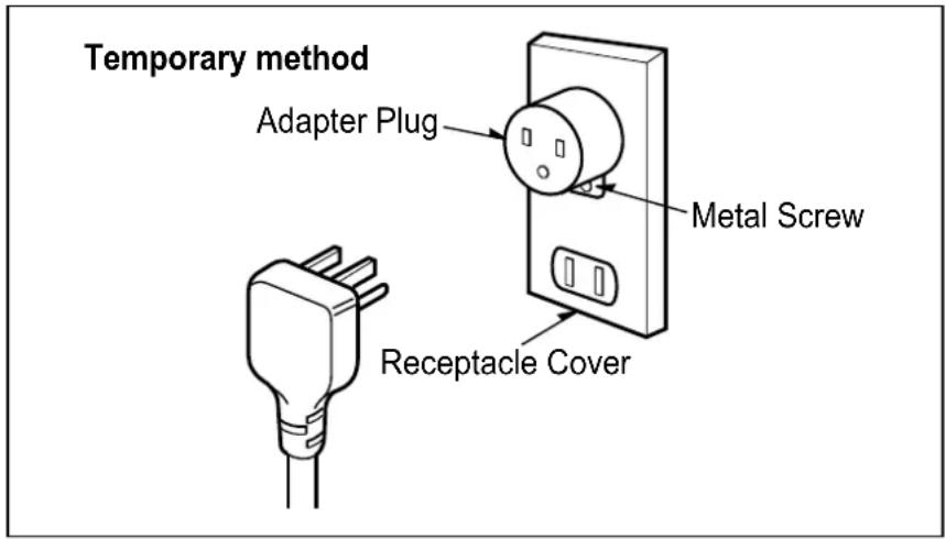 LG HSNC076QMA0 - Temporary Use of an Adapter - 1