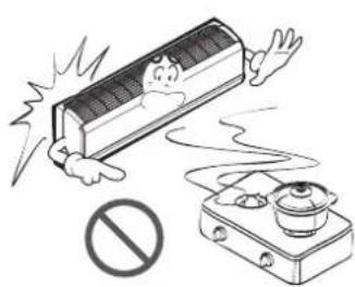 LG HSNC076QMA0 - Stop operation and close the window in storm or hurricane. If possible, remove the air conditioner from the window before the hurricane arrives. - 1