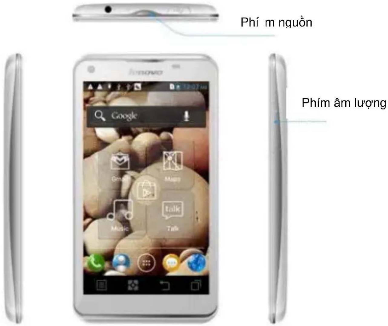 LENOVO K12 Note - Xác định công nối và bổ trí nút - 1