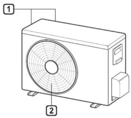 LG D18LV - Indoor Unit Outdoor Unit - 2