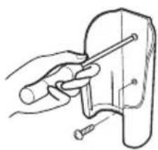 LG APNQ24GS1A4 - Cara memasang ke dinding - 1