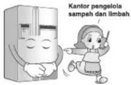 Kantor pengelola sampah dan limbah