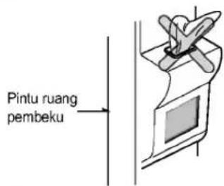 Pintu ruang pembeku