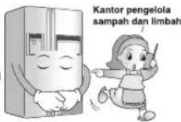 Kantor pengelola sampah dan limbah