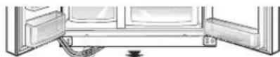 LG GR-P217LGL - Melepas pintu bagian pembeku - 1