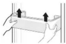 LG GN-B372PXGB - Melepas/Memasang Kembali Keranjang Pintu - 1