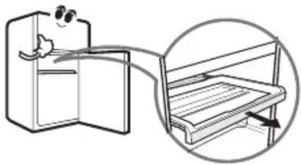 LG GN-B222RPCH - PULL OUT TRAY (OPSIONAL) - 1