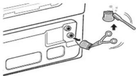 LG TW206W - Suv kirish filtrini tozalash - 2
