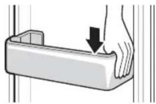 LG GC-B569PMCZ - Refitting the Fridge/Freezer Basket (sovutkich/muzlatkich savatchasini qayta joylash) - 1
