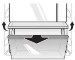 LG GC-B569PMCZ - Removing the Vegetable Drawer (sabzavotlar tortmasini olish) - 1