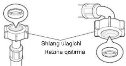 LG F2J9HS2S - Suv kelish shlangidagi rezina qistirmani tekshirish - 1