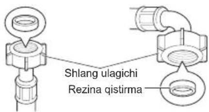 LG F2J6HS8S - Suv kelish shlangidagi rezina qistirmani tekshirish - 1