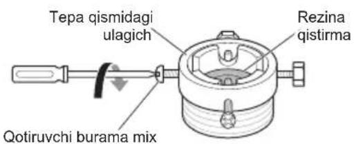 LG F2J6HS8S - Burama mixli shlangni rezbasiz jo'mrakka ulash - 1