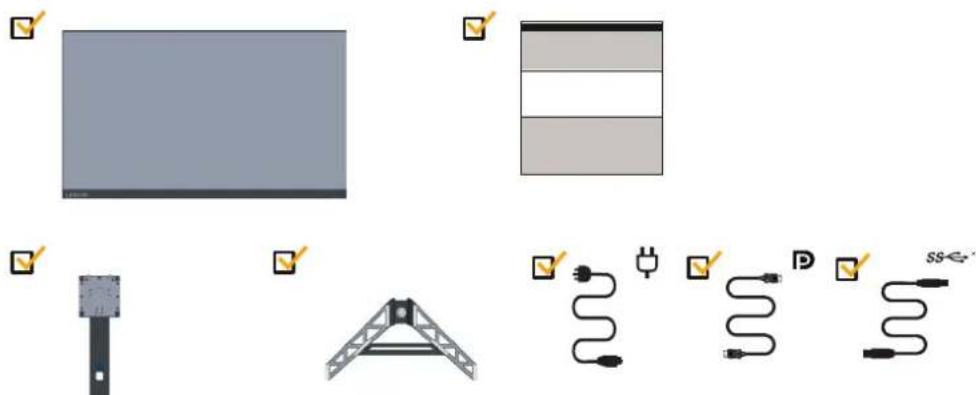 LENOVO Y25-30 - Shipping contents - 1