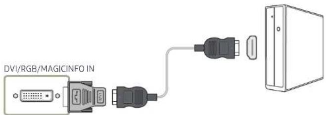 DVI/RGB/MAGICINFO IN
