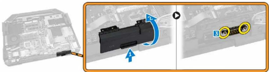 DELL Latitude 5404 Rugged - Melepaskan Board I/O - 1