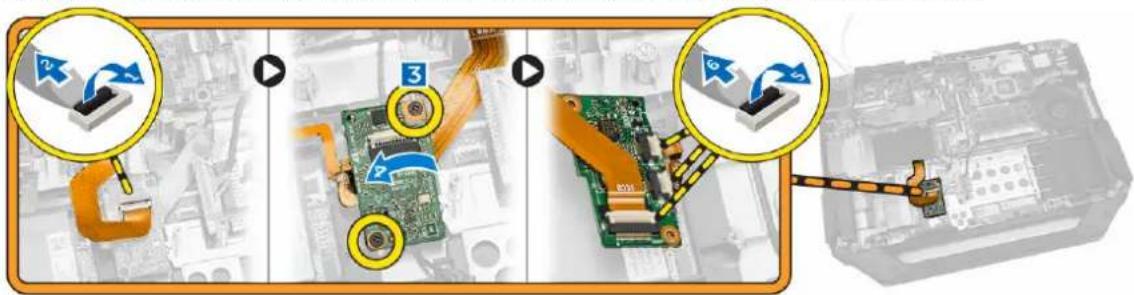 DELL Latitude 5404 Rugged - Melepaskan Board USH - 1