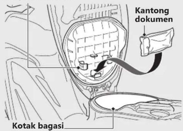 Kantong dokumen Kotak bagasi