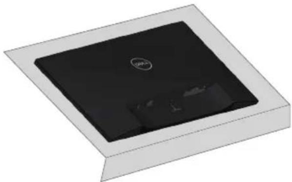 DELL 2319NX - Memasang Dudukan - 1