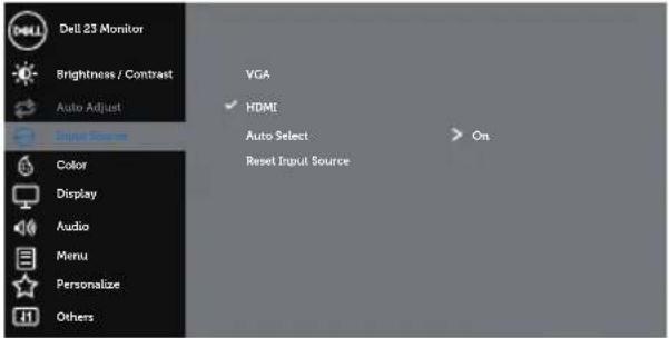 DELL 2319NX - Auto Adjust (Penyesuaian Otomatis) - 2