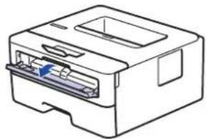 BROTHER HL-L2386DW - Memuat dan Mencetak Kertas Biasa, Kertas Tipis, Kertas Daur Ulang dan Kertas Bond di Slot Pengumpanan Manual - 2