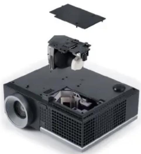 DELL 4610X - Mengganti Lampu - 6