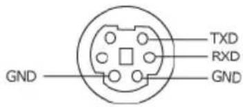 DELL 4610X - Penataan Pin RS232 - 1