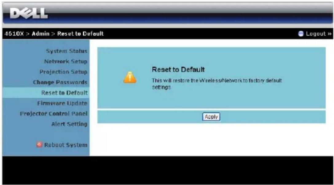 DELL 4610X - Reset to Default (Atur Ulang ke Default) - 1
