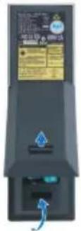 DELL 4610X - Memasang Baterai Remote Control - 3