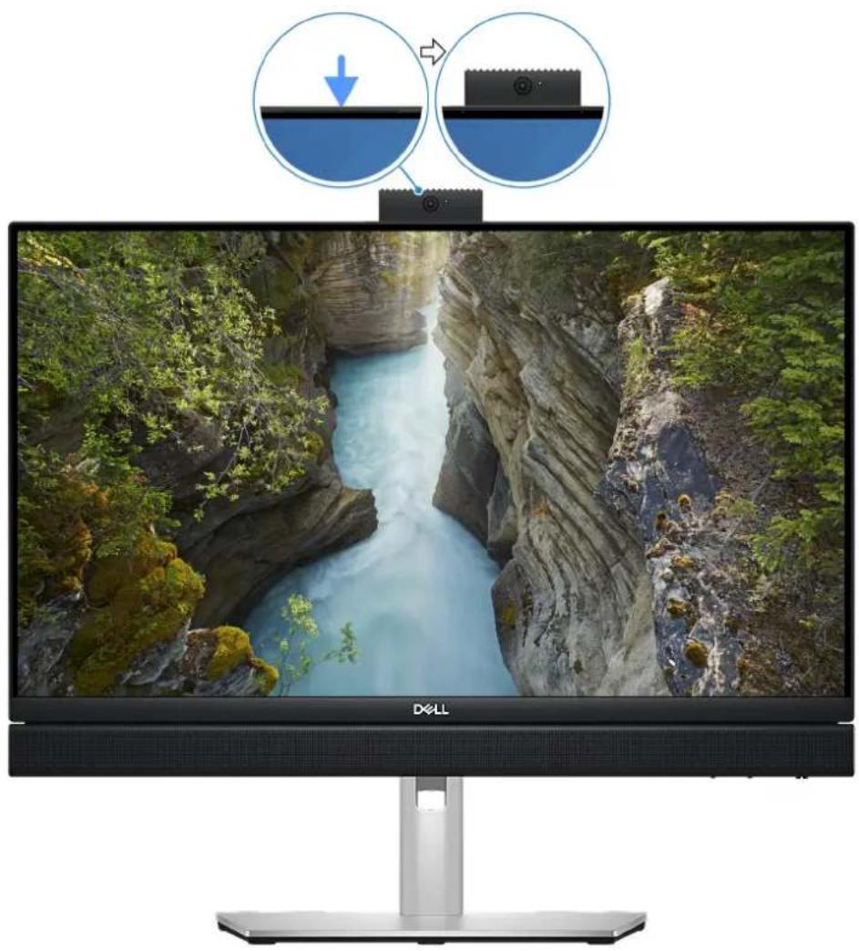 DELL OptiPlex All-in-One 7410 - Menemukan kamera yang dapat ditarik - 2