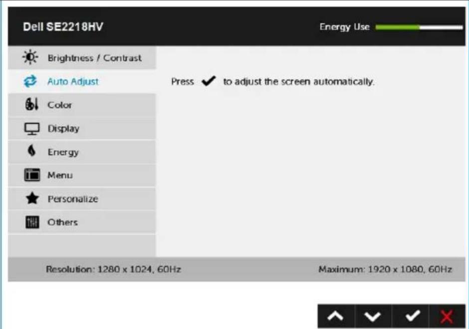 DELL SE1918HV - Mengakses Sistem Menu - 16
