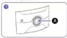 SAMSUNG C49G95TSSE - Memasang DINDING BRAKET - 1
