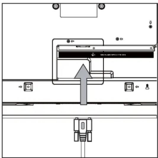 DEXP F32C7100B/W - VGA подключения - 2