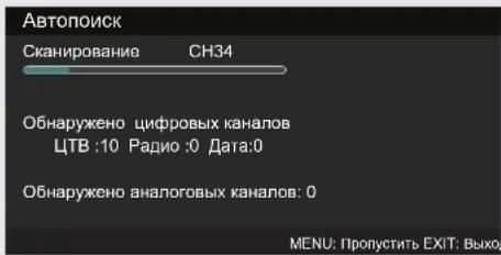 DEXP F32C7100B/W - Пуск - 1