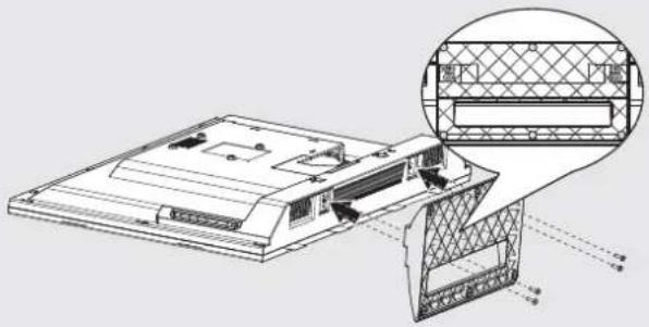 DEXP F32C7100B/W - Инструкция по сборке подставки - 1