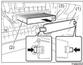 SUZUKI Ertiga (2019) - Penggantian filter Air Conditioner - 2