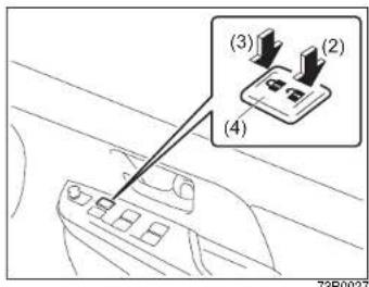 SUZUKI Ertiga (2019) - Cara mengganti status sistem alarm pencegah pencurian - 2