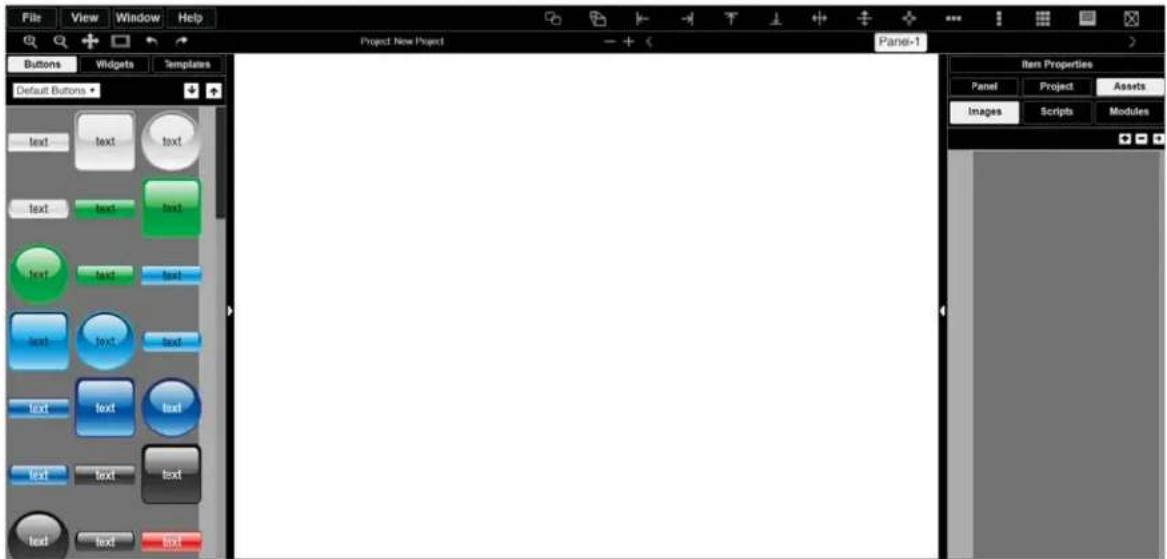 File View Window Help Project New Project Panel-1 Buttons Widgets Templates Default Buttons * text text text text text text text text text text text text text text text text text text Text text text Text text text Text text text Text text text Text text text Text text text Text text text Text text text Text text text Text text text Text text text Text text text Text text text Text text text Text text text Text text text Text text text Text text text Text text text Text text text Text text text Text text text Text text text Text text text Text text text Item Properties Panel Project Assets Images Scripts Modules