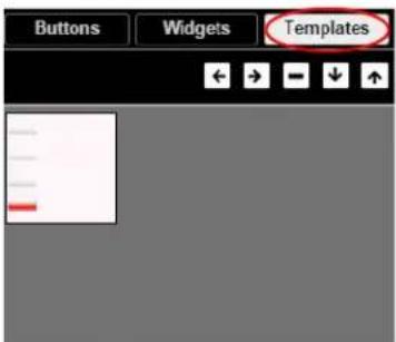 Buttons Widgets Templates