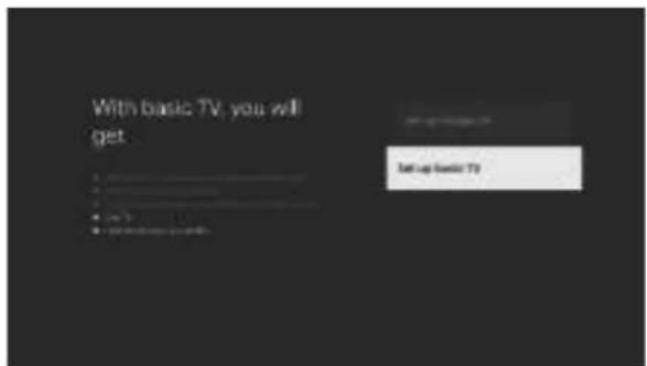 PANASONIC TH-75MX650G - Jika kita memilih "Set up basic TV". - 1