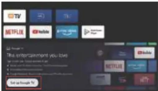 PANASONIC TH-75MX650G - Pengaturan Google TV - 1