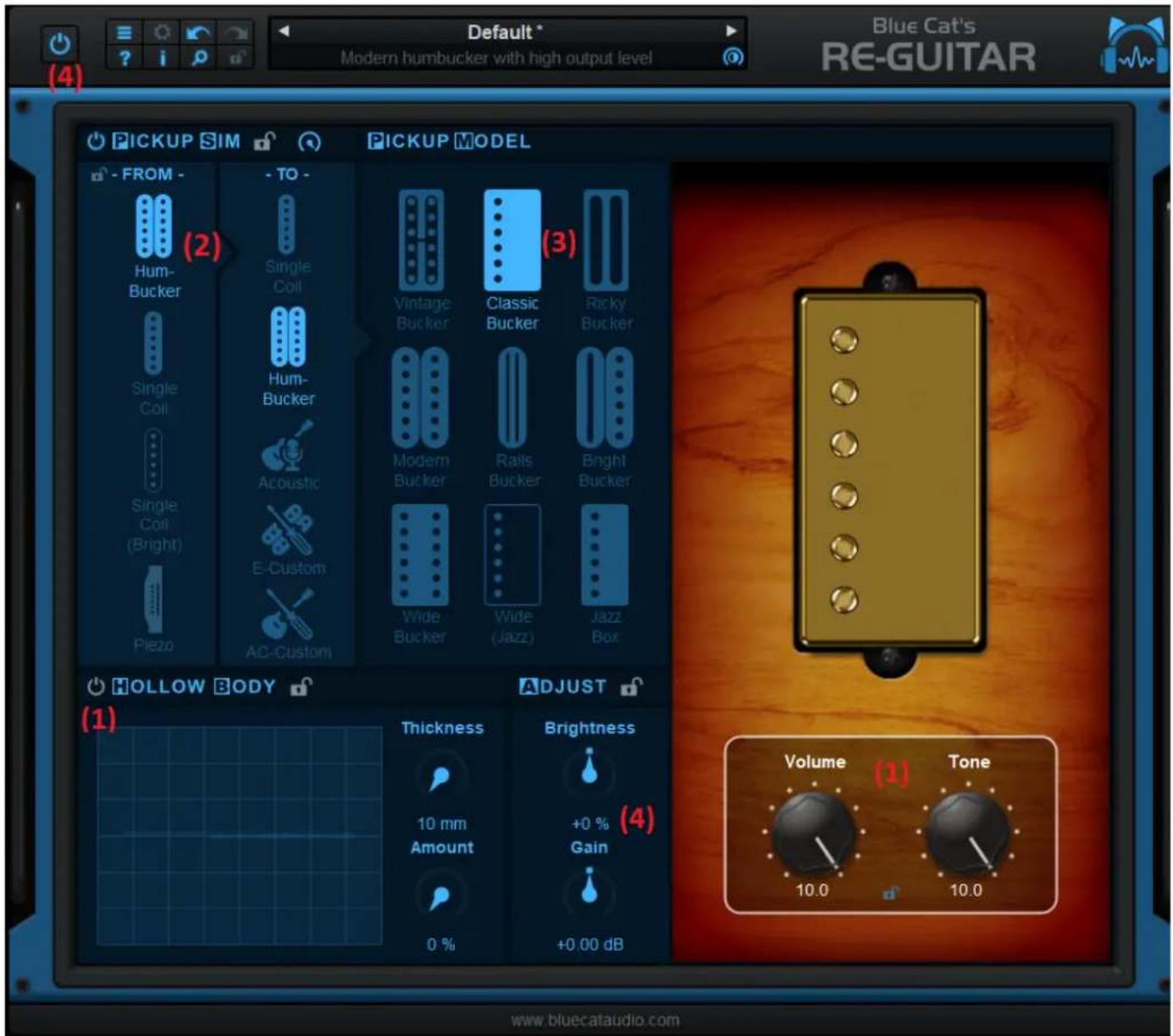 Blue Cat Audio Re-Guitar - Getting Started: Calibration - 1