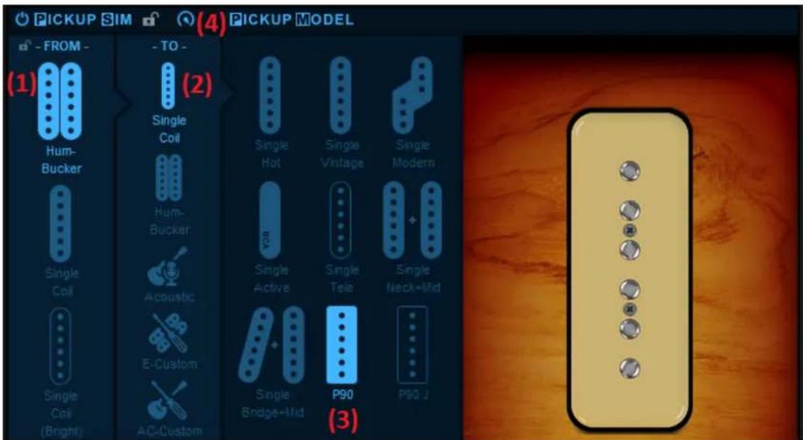 Blue Cat Audio Re-Guitar - Selecting a Simulation - 1