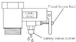Fixed Screw Net CABP (Box) Safety Valve Outlet