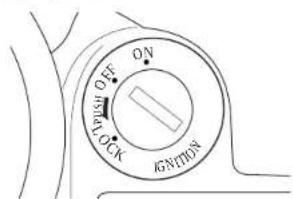 OFF HIGH/LOCK ON AGNITION