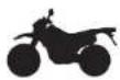 SUZUKI DR200S (2016) - PERINGATAN - 1