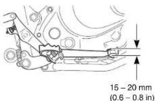 15 - 20 mm (0.6 - 0.8 in)