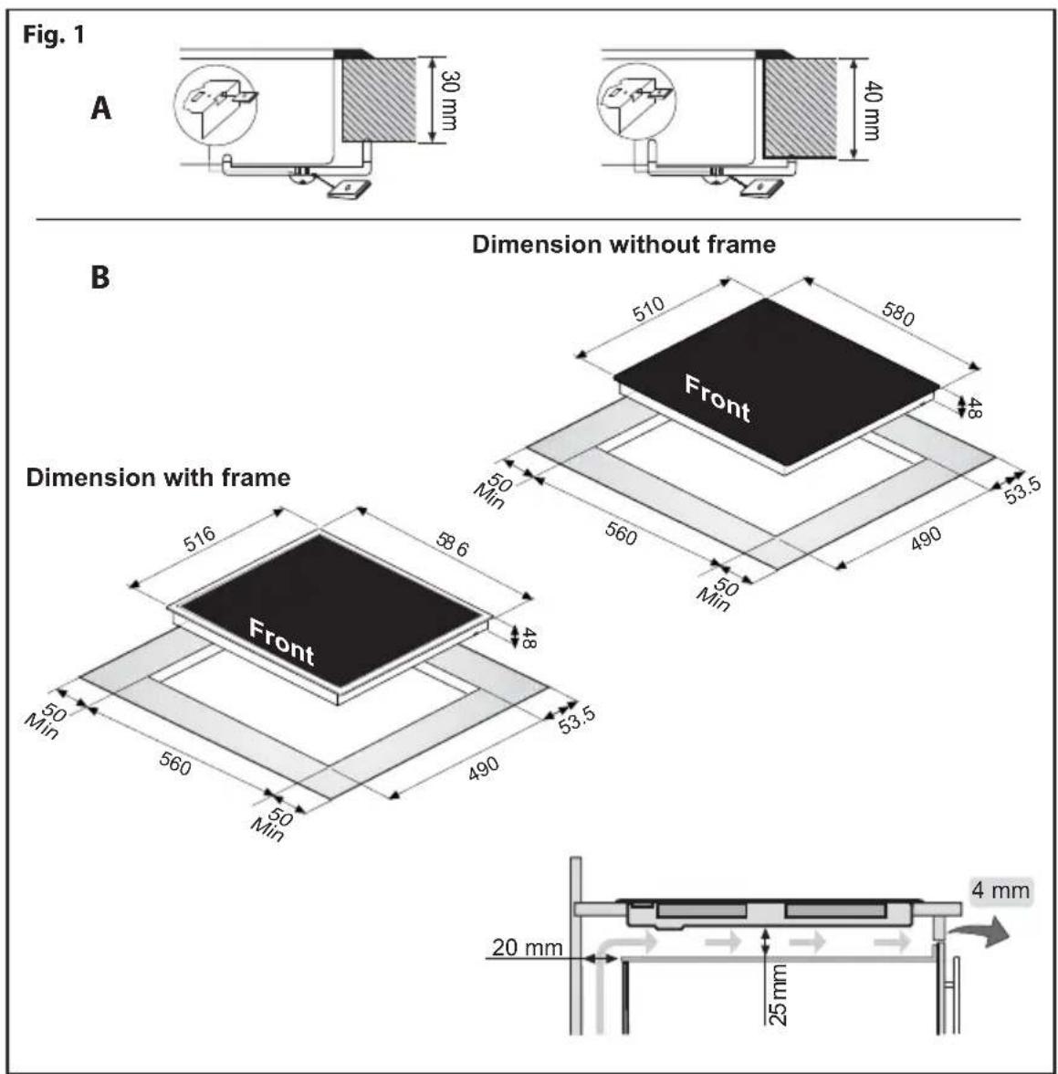 BLANCO BCCT64X - INSTALLATION INSTRUCTIONS - 1