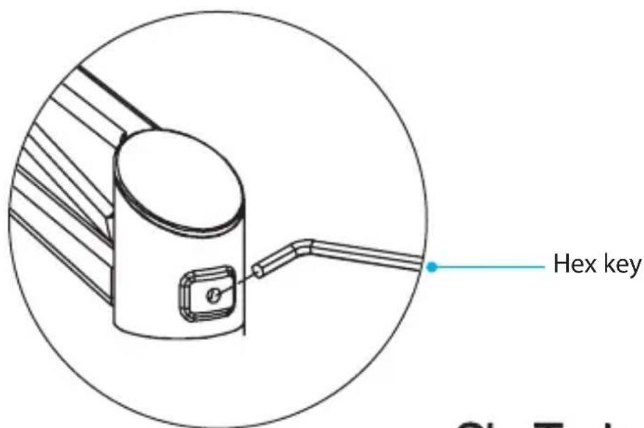 Hex key Cle Tool